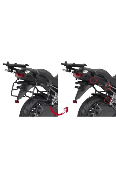 Givi PLR4105 KAWASAKI VERSYS 1000 (12-14) YAN ÇANTA TAŞIYICI