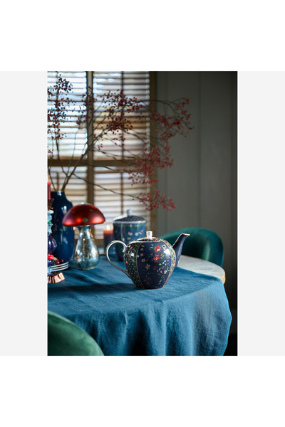 Pip Studio Berry Blues Mavi Porselen Demlik 1600 Ml