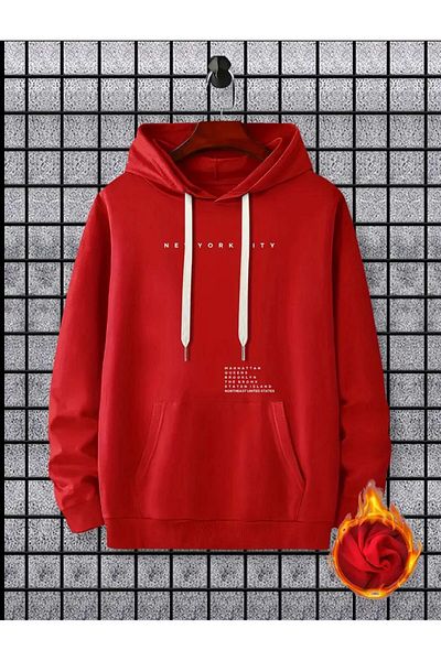 Medinenur New York City Printed 2 Thread Inside Cotton Sweatshirt
