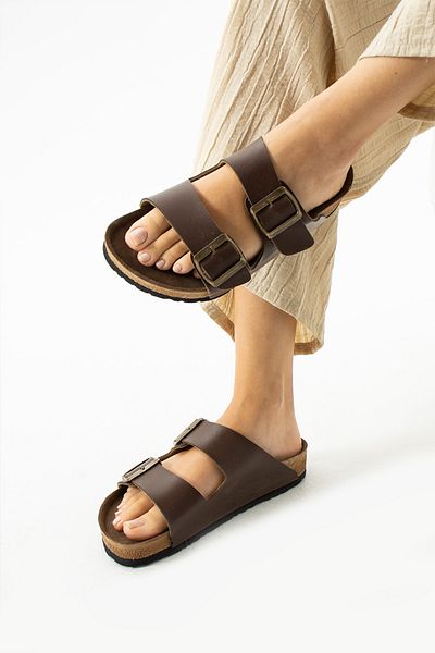 Bermody Καθημερινές παντόφλες Unisex με άνετη διπλή πόρπη Zion
