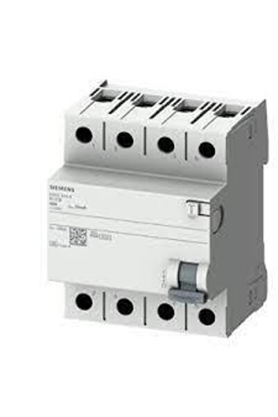 Siemens Trifaze 3 Faz+Nötr 40A 300mA 400V A Tipi Kaçak Akım Koruma Rölesi 5SV...