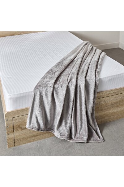 Home Box Nova Solid Flannel Twin Blanket - 140x200 cm