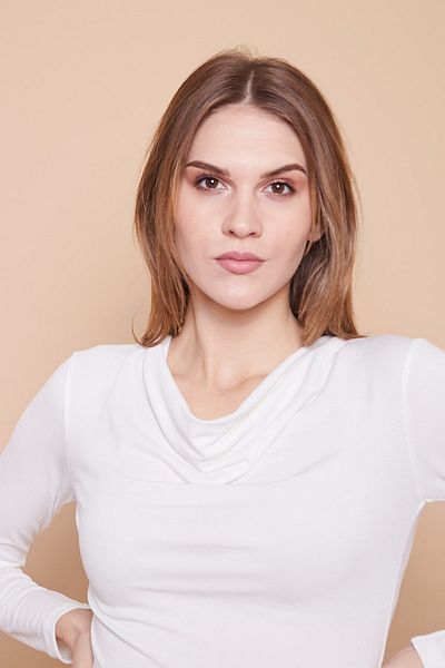 Jument Tesatura creponata Guler dantelă mânecă lungă Lycra Crema de corp