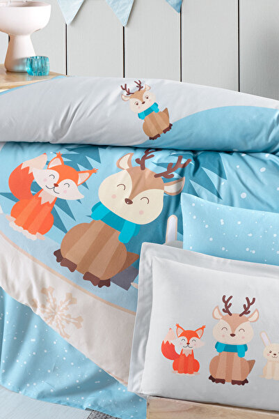 Kanz Ranforce Baby Bedding Set - Snowflake