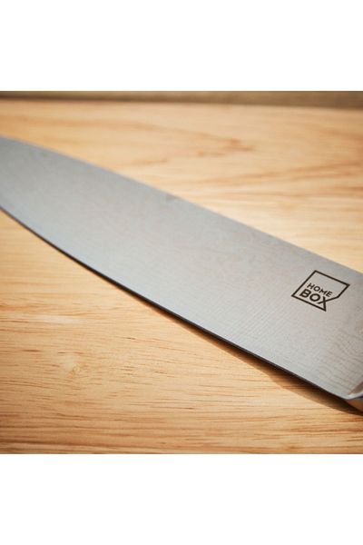 Home Box Glisten 8-inch Chef Knife with Steel Handle