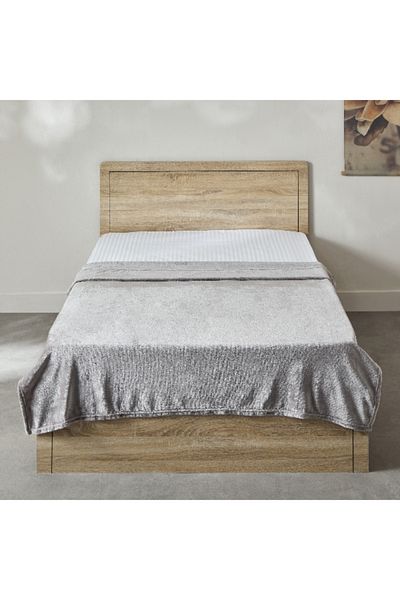 Home Box Nova Solid Flannel Twin Blanket - 140x200 cm