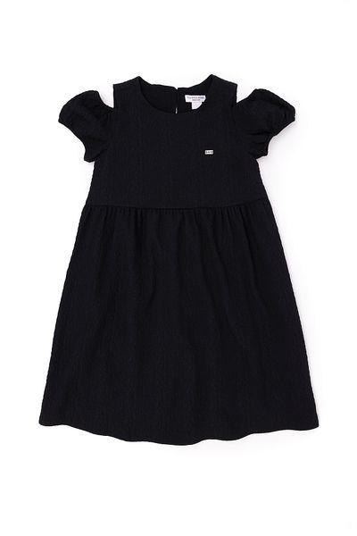 U.S. Polo Assn. Girl's Black Sleeveless Woven Dress 50282955-Vr046