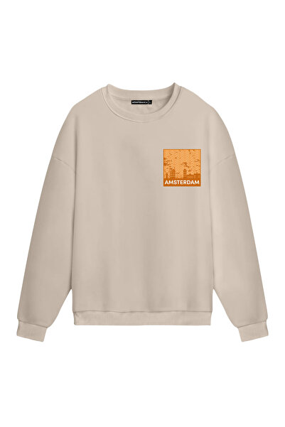 Mounte Bianca Unisex Amsterdam - Obična majica sa kapuljačom