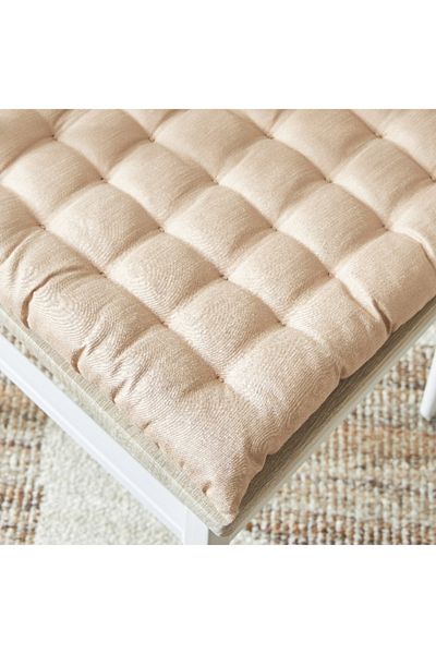 Home Box Dupioni Chair Pad - 40x40 cm