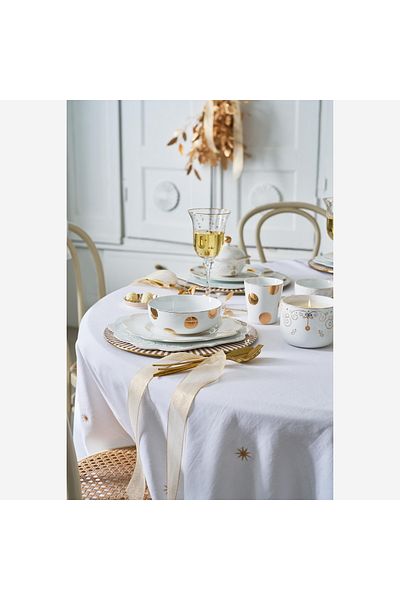 Pip Studio Dot Delight White Porcelain Bowl 15 cm