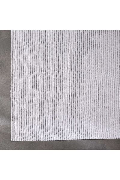 Home Box Allan Snow Recycled Cotton Dhurrie - 120x180 cm