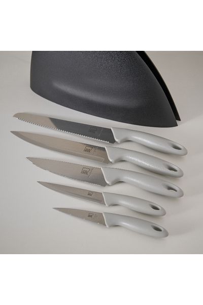 Home Box Atlanta 6-Piece Knife Block Set