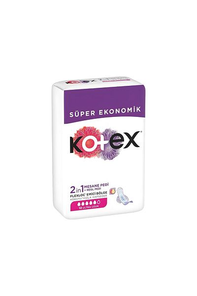 Kotex 2in1 Bladder + Menstrual Extra Ultra Long Pad 192 Pieces 16 Packs