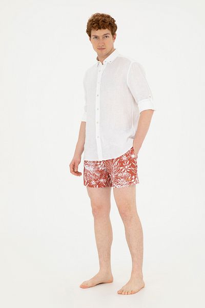 U.S. Polo Assn. Men's Powder Swim Shorts 50282933 -Vr042