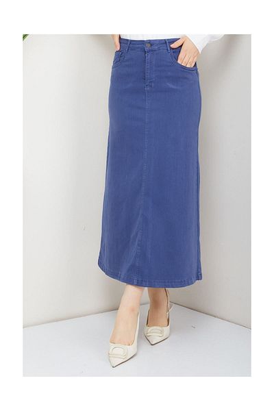 VELLICHOR Μεσαίο Lycra Gabardine Φούστα
