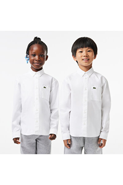 Lacoste Classic Çocuk Beyaz Gömlek