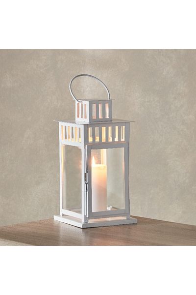 Home Box Kensin Metal Cutwork Lantern - 13x13x30 cm