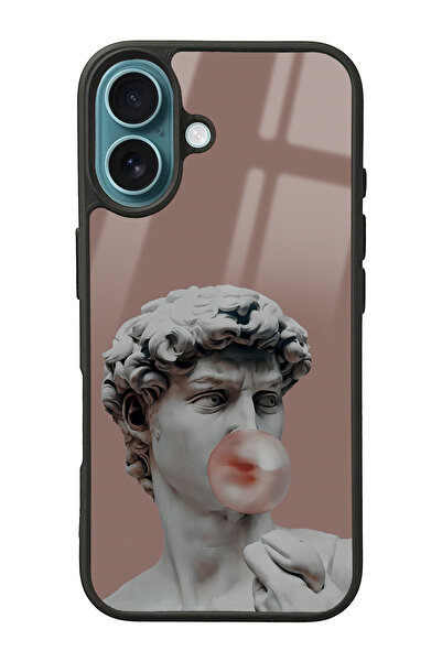 Spoyi iPhone 16 Daivd Tasarımlı Glossy Telefon Kılıfı