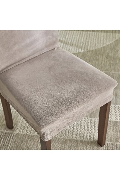 Home Box Veloura Velveteen Chair Cover