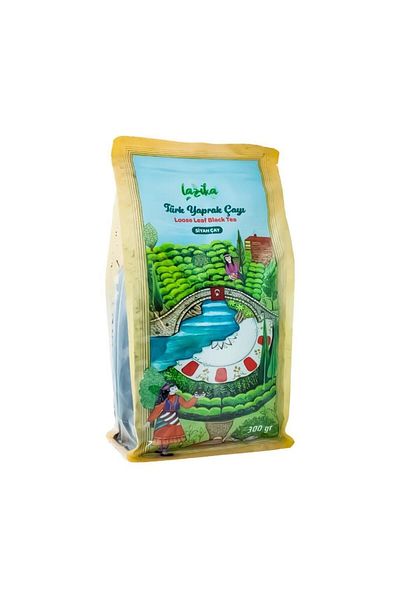 LAZİKA 1xturk Leaf Black Tea - 300g, Natural Black Tea 400g