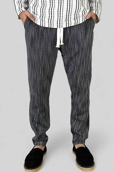 Alışveriş Sokağı 100% Cotton Lace-Up Tie-Dye Jogger Pants