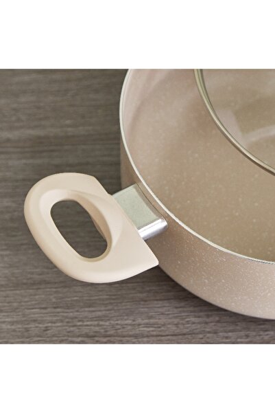 Wilson Marble Coating Casserole with Lid - 32 cm