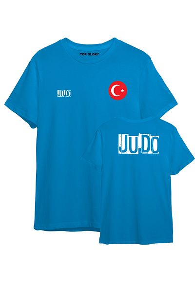TOP GLORY Μπλουζάκι με στάμπα Τζούντο Μπλουζάκι Τζούντο
