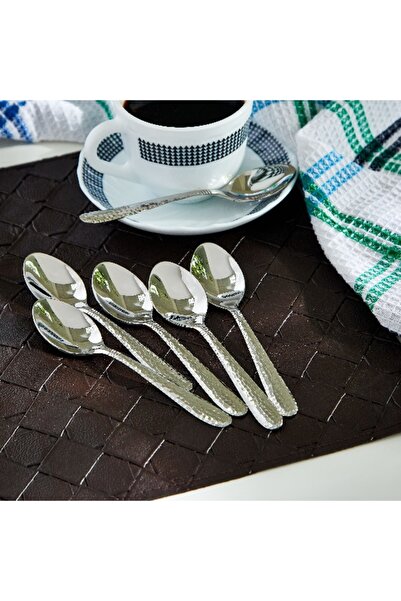 Home Box ملاعق شاي من الفولاذ المقاوم للصدأ - مجموعة من 6 قطع