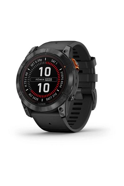 Garmin GARMIN FENIX 7X PRO - SOLAR EDITION- SLATE GRAY WITH BLACK BAND