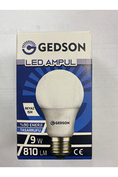 Gedson 9 Watt Led Ampul Beyaz E27 Duy