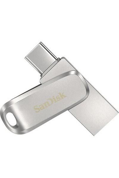 SanDisk محرك أقراص USB Ultra Dual Drive Luxe 3.1 Type-c سعة 128 جيجابايت Sdddc4-128g-g46