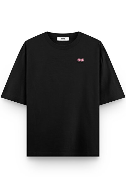 Overoz Μπλουζάκι Game Over Back Printed Semi Oversize 1199