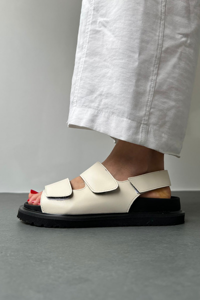 Mupa Shoes BEIGE Women's Sandals