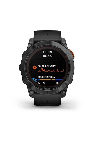 Garmin GARMIN FENIX 7X PRO - SOLAR EDITION- SLATE GRAY WITH BLACK BAND