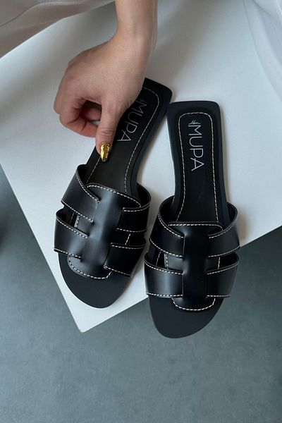 Mupa Shoes Black Women's Slippers