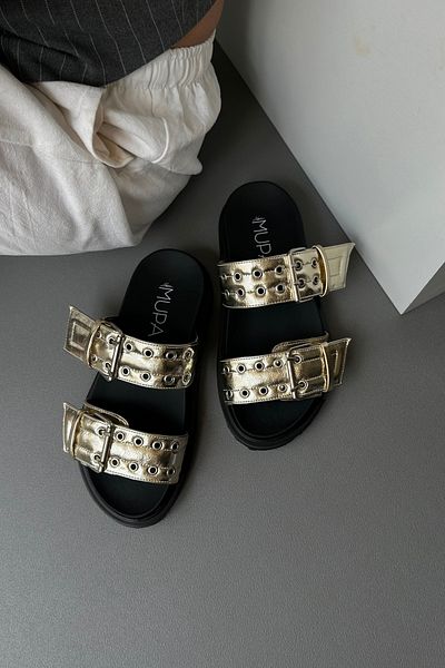 Mupa Shoes Women's Slippers - GOLD Model