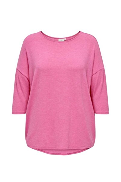 ONLY CARLAMOUR Ροζ Μπλουζάκι - 52-54 - ST07768-PINK-52-54