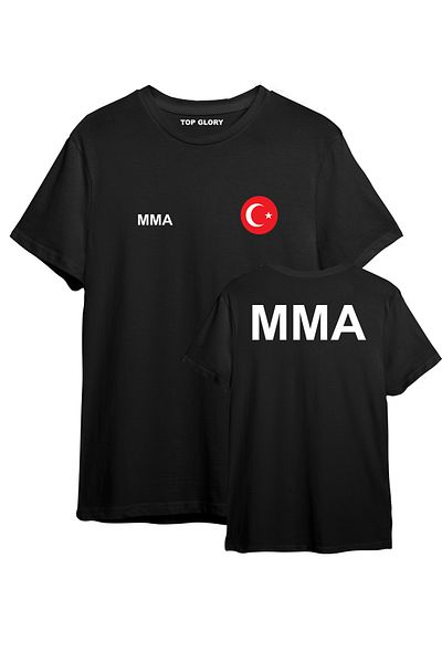 TOP GLORY Μπλουζάκι με στάμπα MMA
