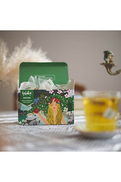 LAZİKA (3'LÜ SET) Sakinlik Çayı Hisli Harman Sekine-Funda Yaprağı, Kakule, Barut Ağacı Kabuğu, Zencefil....