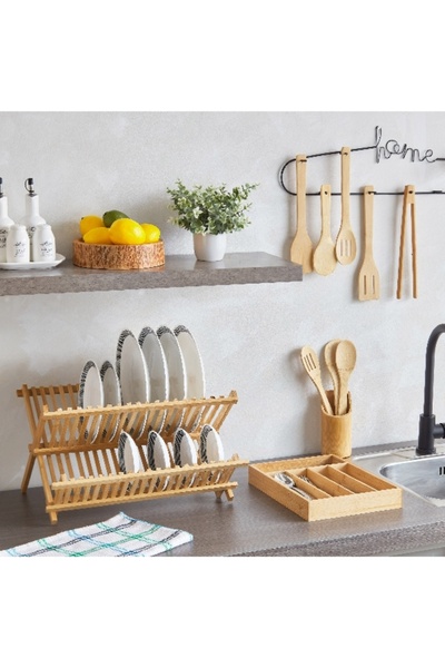 Home Box Bamboo Wood Pointed Spoon