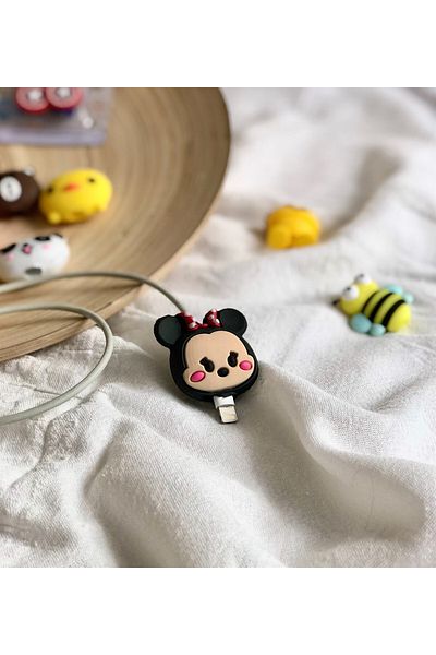 Gift Moda Cartoon Character Cable Protector