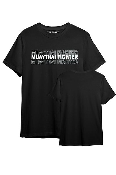 TOP GLORY Μπλουζάκι με στάμπα Muay Thai Μπλουζάκι Muay Thai