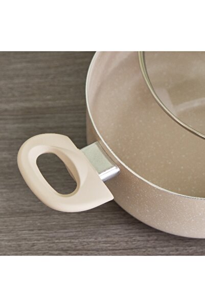 Wilson Marble Coating Casserole with Lid - 28 cm