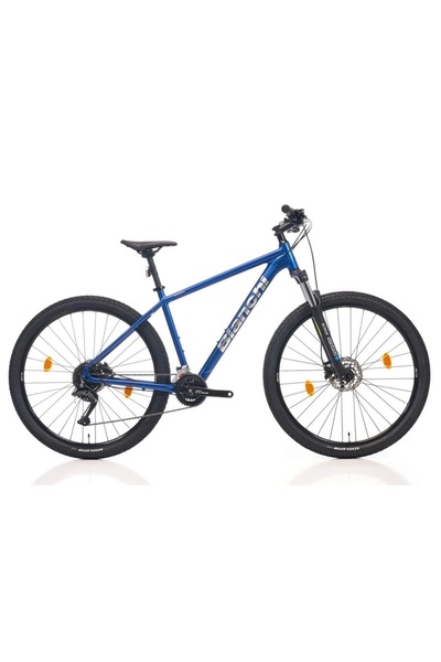 Bianchi MAGMA 27S CUES ERKEK DAĞ BİSİKLETİ 480H HD 27.5 JANT 18 VİTES BLUE VELVET SILVER GLOSS