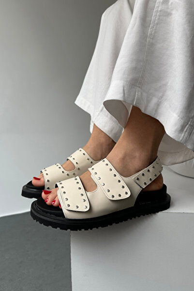 Mupa Shoes BEIGE Women's Sandals - STONEY