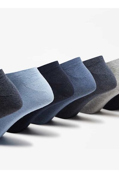 LBL by Shoexpress Solid Ankle Length Socks - Set of 7