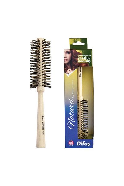 Difaş Hair Brush Natural 3012