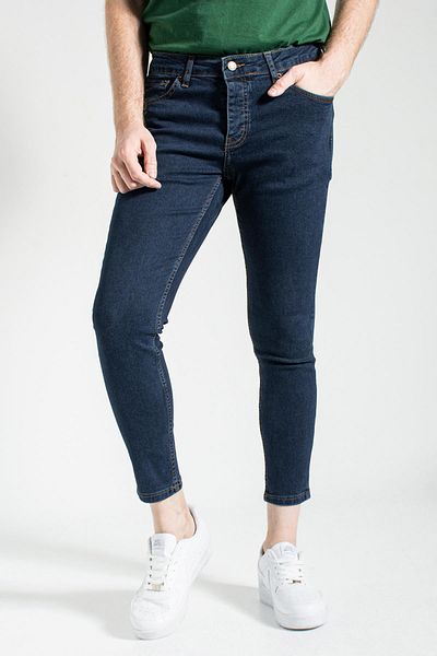 CEDY DENIM Ιταλική κοπή Lycra Navy Blue Skinny Jean - Skinny Leg C344