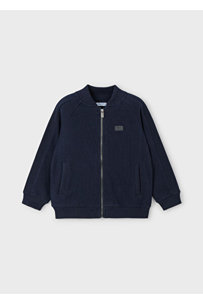 MAYORAL Μπουφάν μπόμπερ με φερμουάρ για αγόρια, μπλε ναυτικό