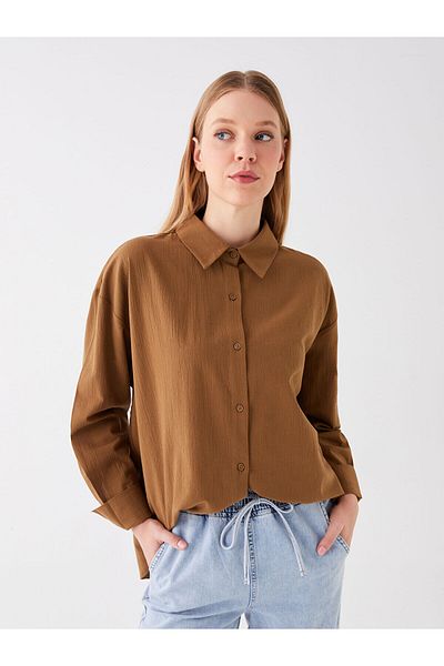 LC Waikiki LCW egyenes hosszú ujjú, túlméretezett női ing